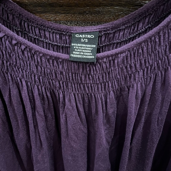 Castro Long Sleeve Dark Purple Shirt Size Small. - Picture 2 of 4